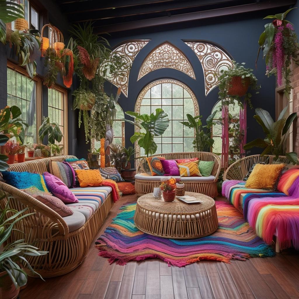 Unveiling the Charm of Boho Rainbow Decor: Trends to Watch. 1 Unveiling the Charm of Boho Rainbow Decor: Trends to Watch.