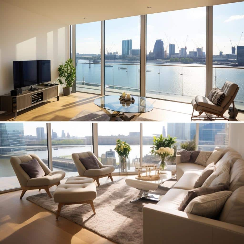 Top 5 Luxury Features of a £6,000 Canary Wharf Apartment. 3 What £6,000 per month gets you in Canary Wharf, London (luxury apartment tour)