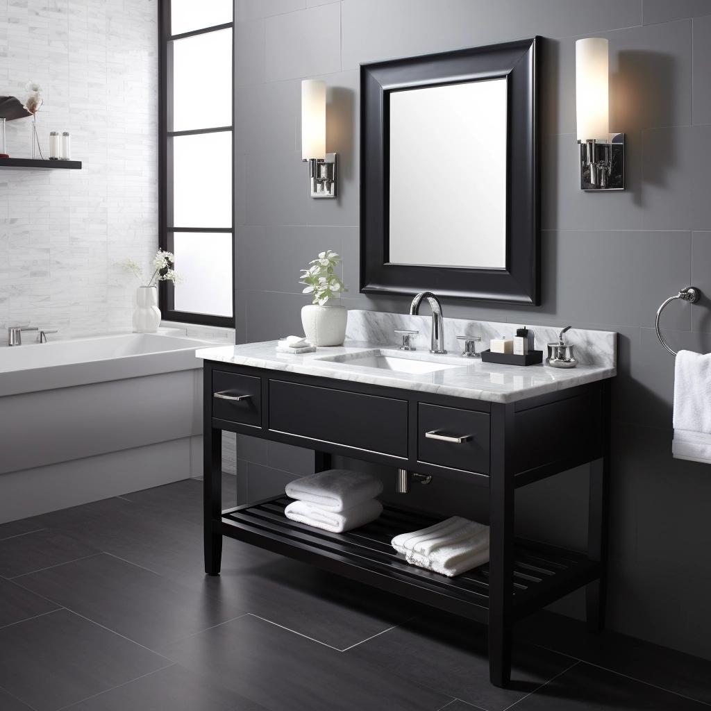 Unlock the Mystery of Dark Bathroom Vanities: Transform Your Space. 4 Unlock the Mystery of Dark Bathroom Vanities: Transform Your Space.