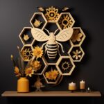 bee wall decor