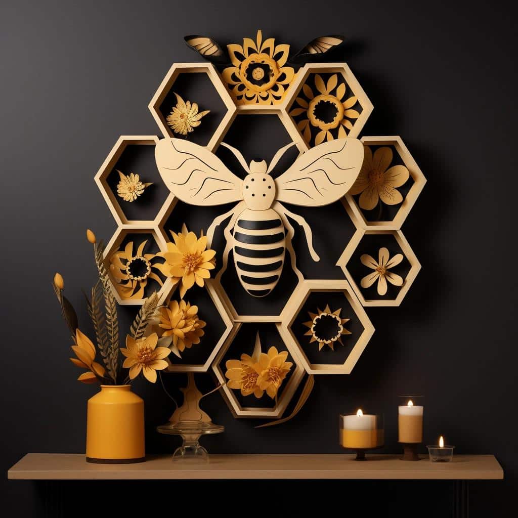 Unveiling the Buzz: Transform Your Space with Bee Wall Decor. 4 Unveiling the Buzz: Transform Your Space with Bee Wall Decor.