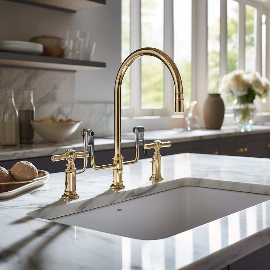 Discover the Charm of Bridge Kitchen Faucets: A Mix of Style and Functionality. 3 Discover the Charm of Bridge Kitchen Faucets: A Mix of Style and Functionality.