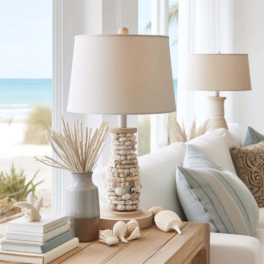 Unlock Your Living Room's Seaside Charm with These Coastal Table Lamps. 4 Unlock Your Living Room's Seaside Charm with These Coastal Table Lamps.