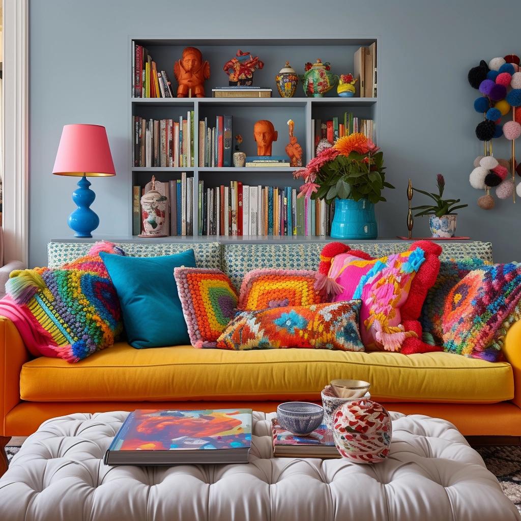 Brighten Your Space: The Secret Charm of Colorful Decorative Pillows. 2 Brighten Your Space: The Secret Charm of Colorful Decorative Pillows.
