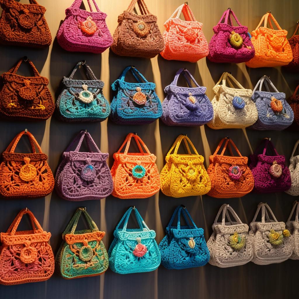 Unlock the Charm of Handmade: The Crochet Bag Revival Trend. 1 Unlock the Charm of Handmade: The Crochet Bag Revival Trend.