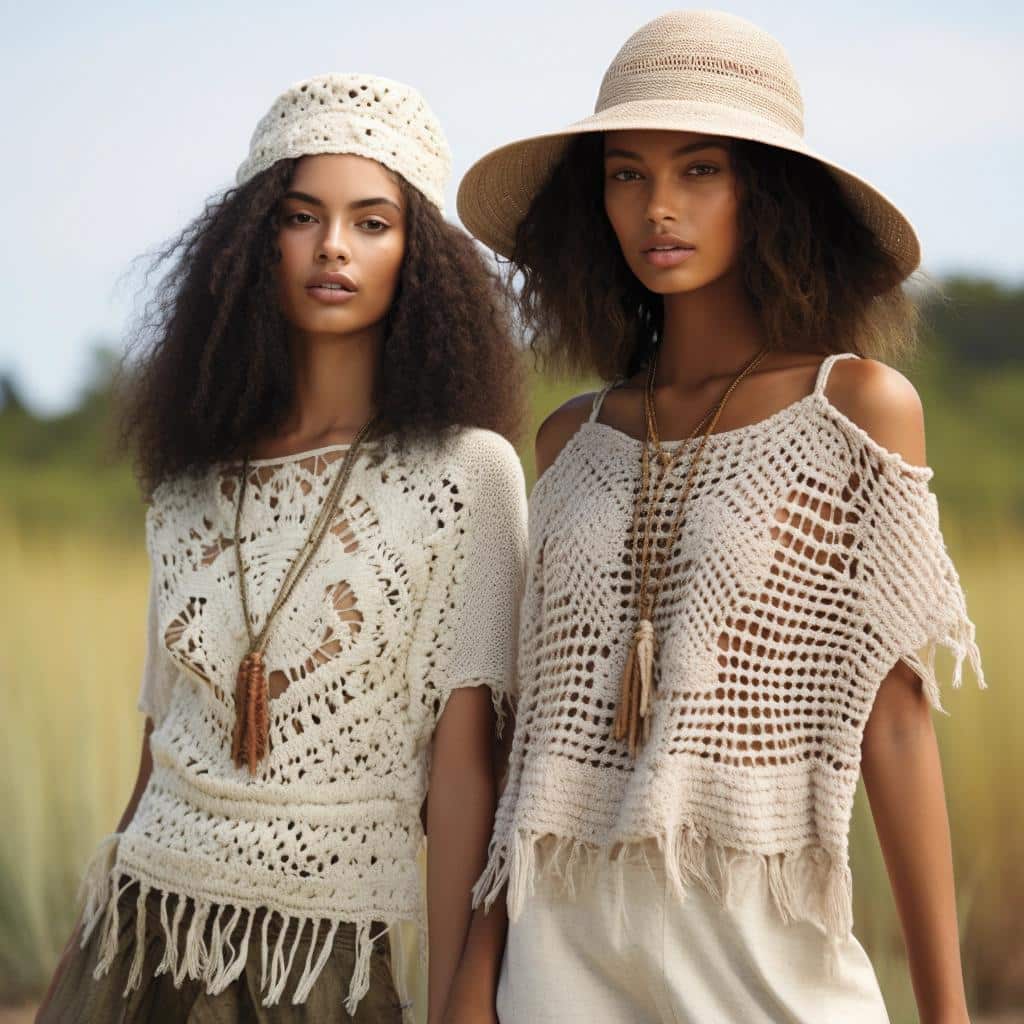 Unlock the Boho-Chic Secret: Elevate Your Style with Crochet Tops. 2 Unlock the Boho-Chic Secret: Elevate Your Style with Crochet Tops.