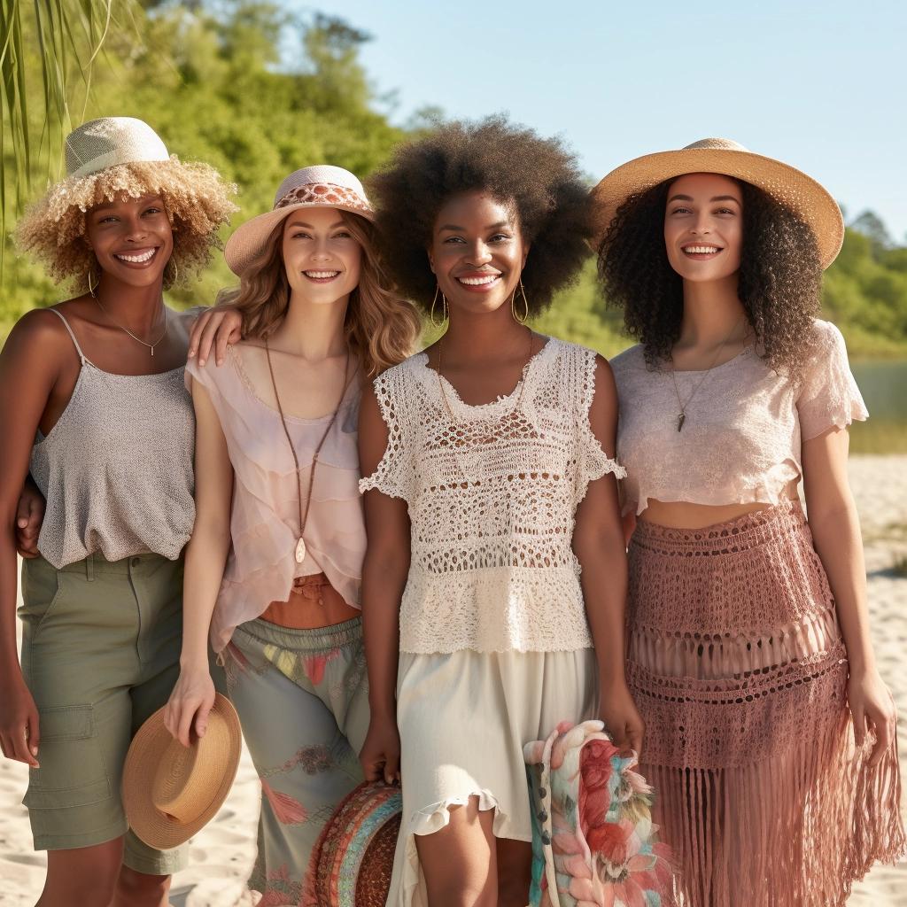 Unlock the Boho-Chic Secret: Elevate Your Style with Crochet Tops. 4 Unlock the Boho-Chic Secret: Elevate Your Style with Crochet Tops.
