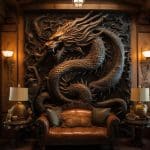 Unleash the Mystique: Transform Your Space with Dragon Wall Decor. dragon wall decor