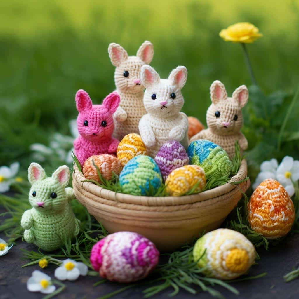 Discover Spring Magic with Intriguing Easter Crochet Designs. 3 Discover Spring Magic with Intriguing Easter Crochet Designs.