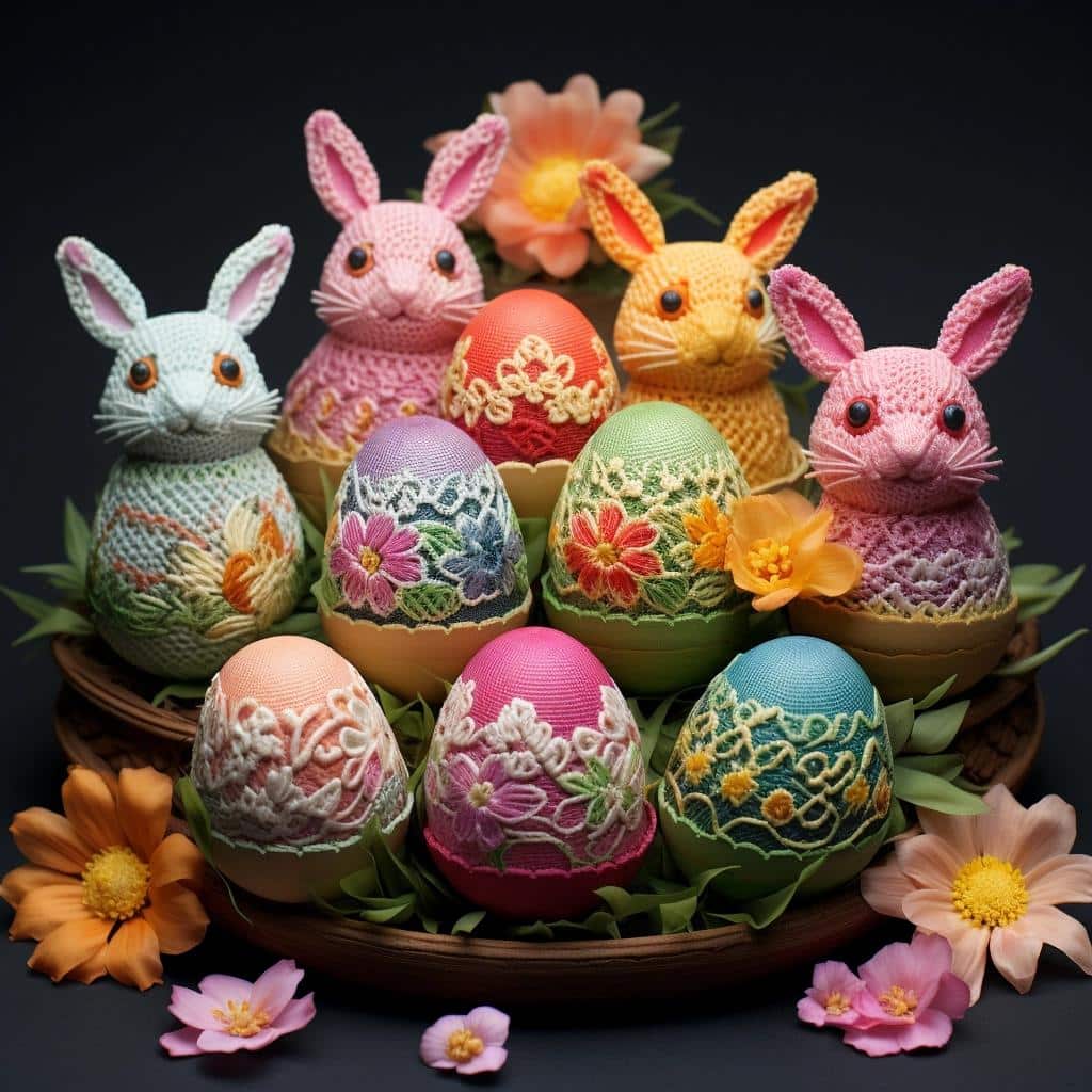 Discover Spring Magic with Intriguing Easter Crochet Designs. 4 Discover Spring Magic with Intriguing Easter Crochet Designs.