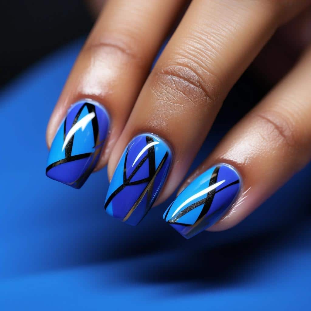 Electrify Your Look: Why Electric Blue Manicure is the Latest Rage. 1 Electrify Your Look: Why Electric Blue Manicure is the Latest Rage.