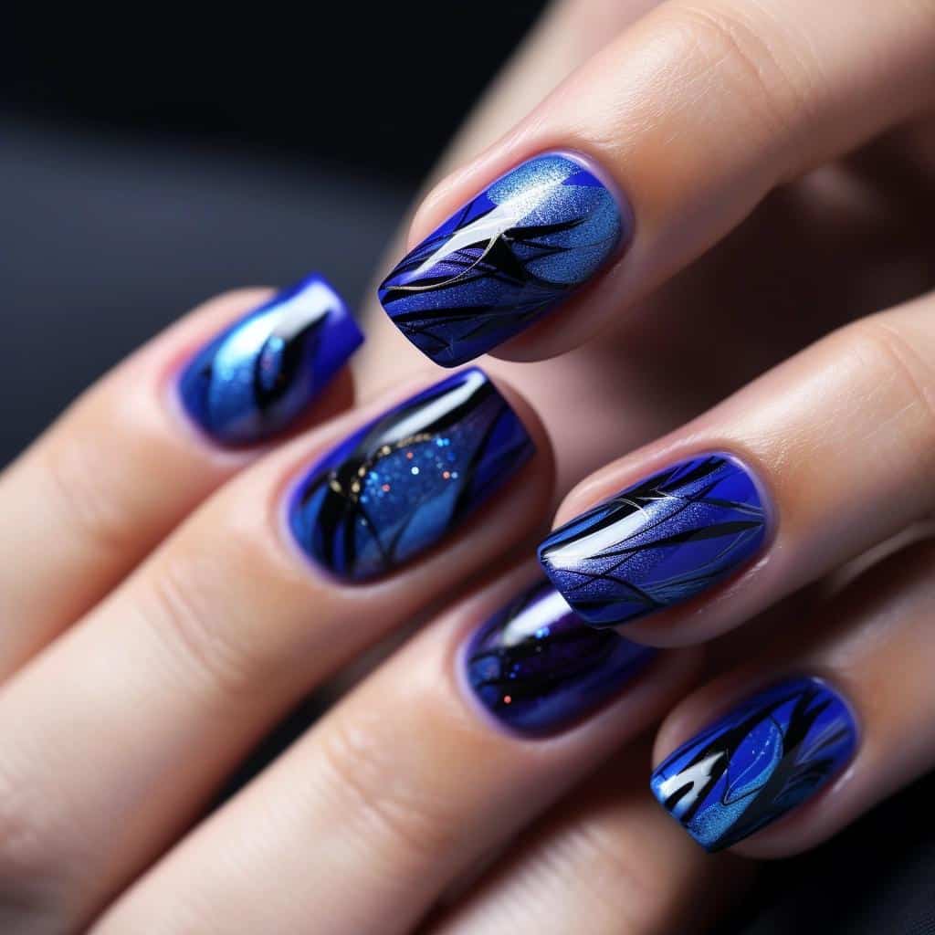 Electrify Your Look: Why Electric Blue Manicure is the Latest Rage. 2 Electrify Your Look: Why Electric Blue Manicure is the Latest Rage.