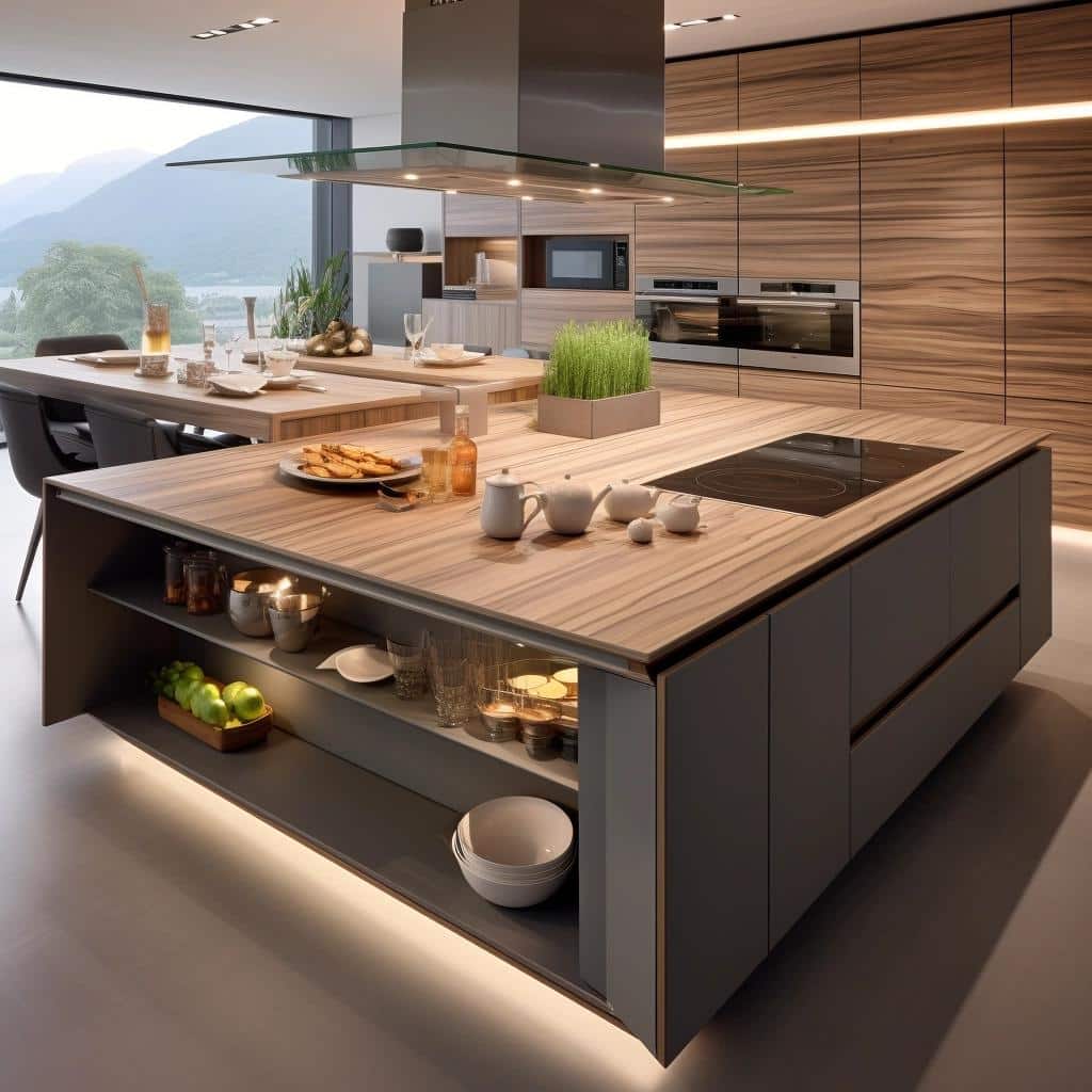 Unlock Hidden Space: Secrets to Extending Your Kitchen Island. 1 Unlock Hidden Space: Secrets to Extending Your Kitchen Island.