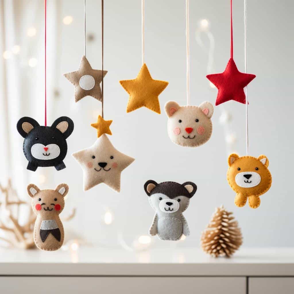 Unveiling the Charm of Felt Ornaments: A Whimsical Decor Trend. 4 Unveiling the Charm of Felt Ornaments: A Whimsical Decor Trend.