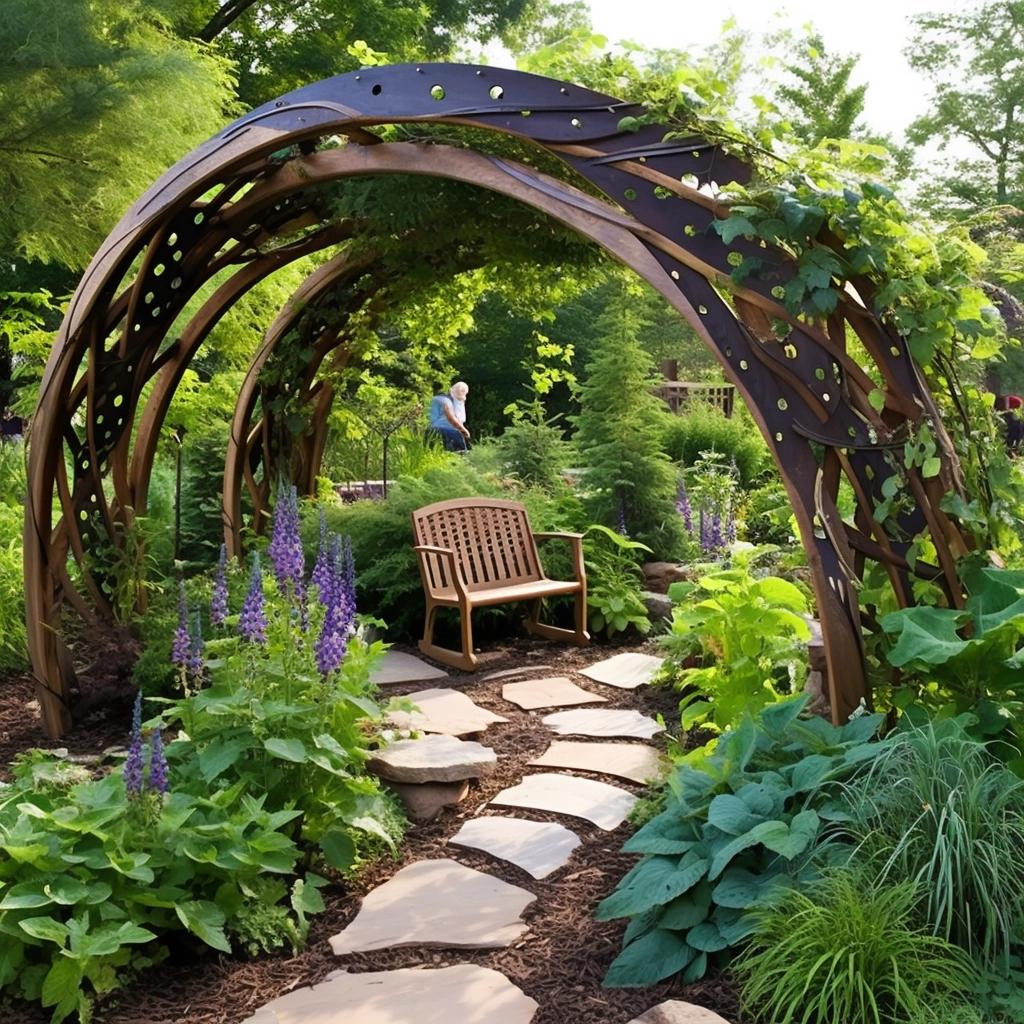 Transform Your Backyard With These Enchanting Garden Arbor Designs