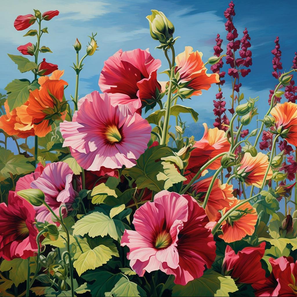 Unlock the Secret Blooms: Grow Breathtaking Hollyhocks from Seed. 1 Unlock the Secret Blooms: Grow Breathtaking Hollyhocks from Seed.