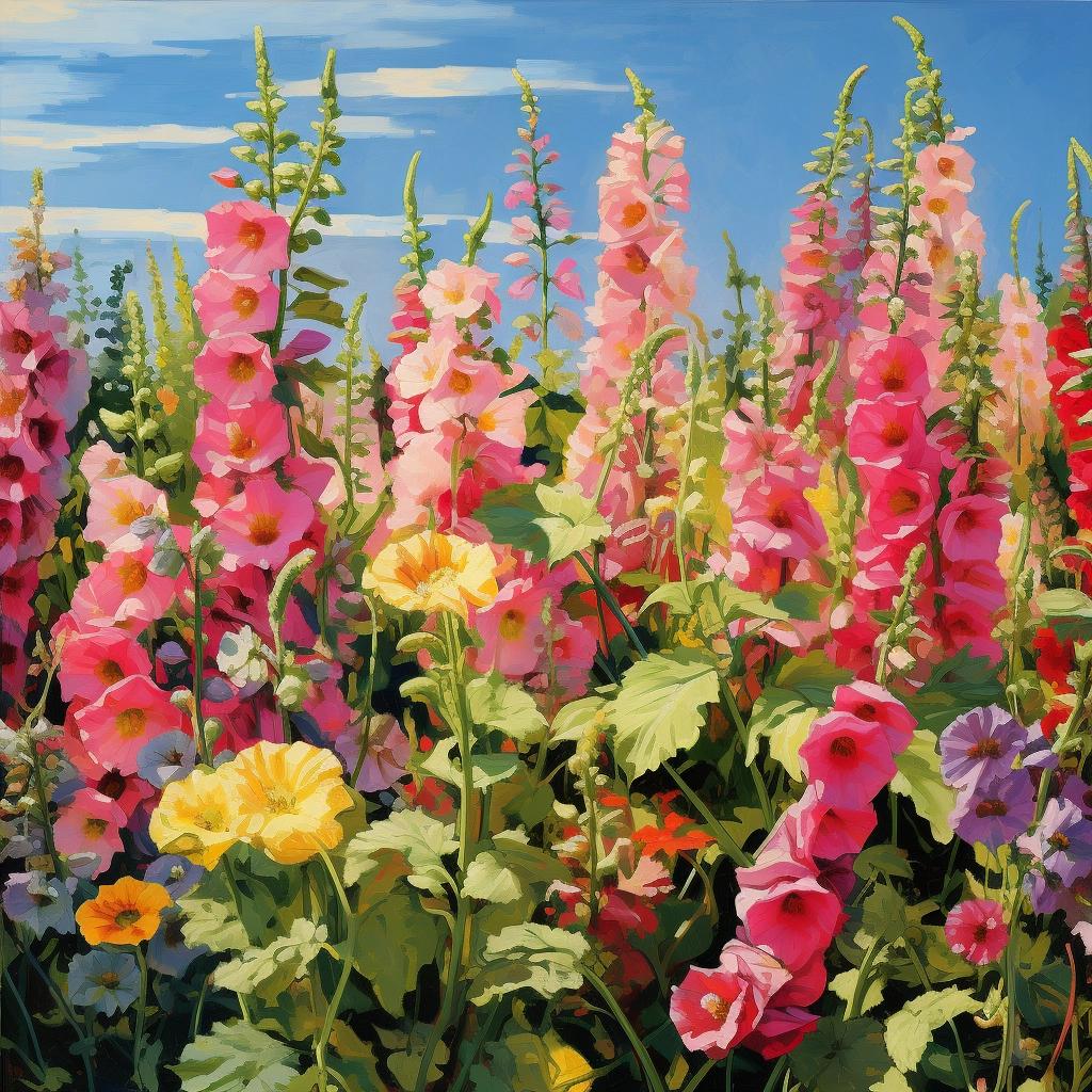 Unlock the Secret Blooms: Grow Breathtaking Hollyhocks from Seed. 4 Unlock the Secret Blooms: Grow Breathtaking Hollyhocks from Seed.