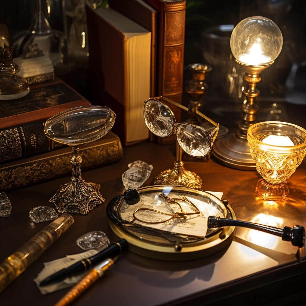 Discover the Secret World of Magnifying Glass Decor. 2 Discover the Secret World of Magnifying Glass Decor.