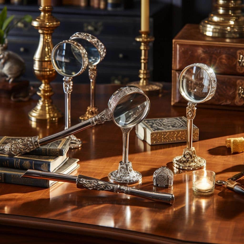 Discover the Secret World of Magnifying Glass Decor. 3 Discover the Secret World of Magnifying Glass Decor.