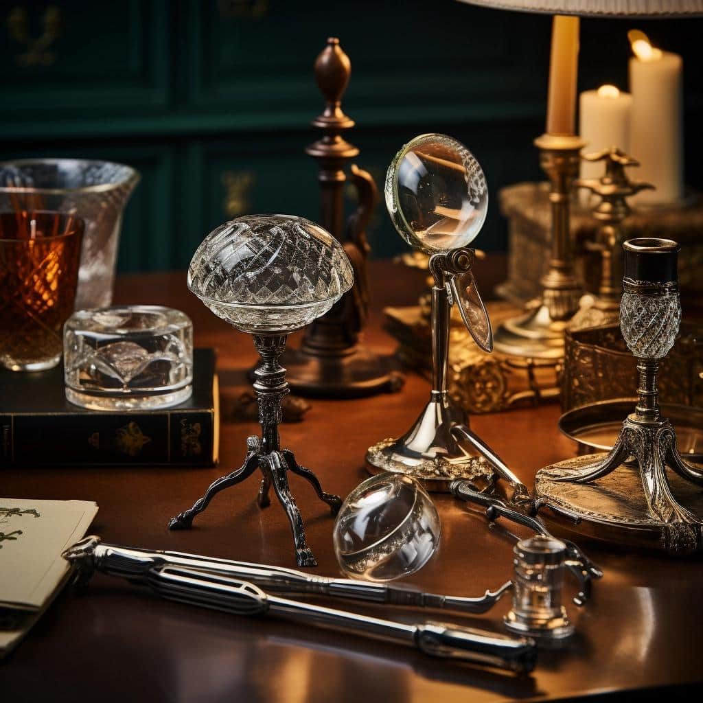Discover the Secret World of Magnifying Glass Decor. 4 Discover the Secret World of Magnifying Glass Decor.