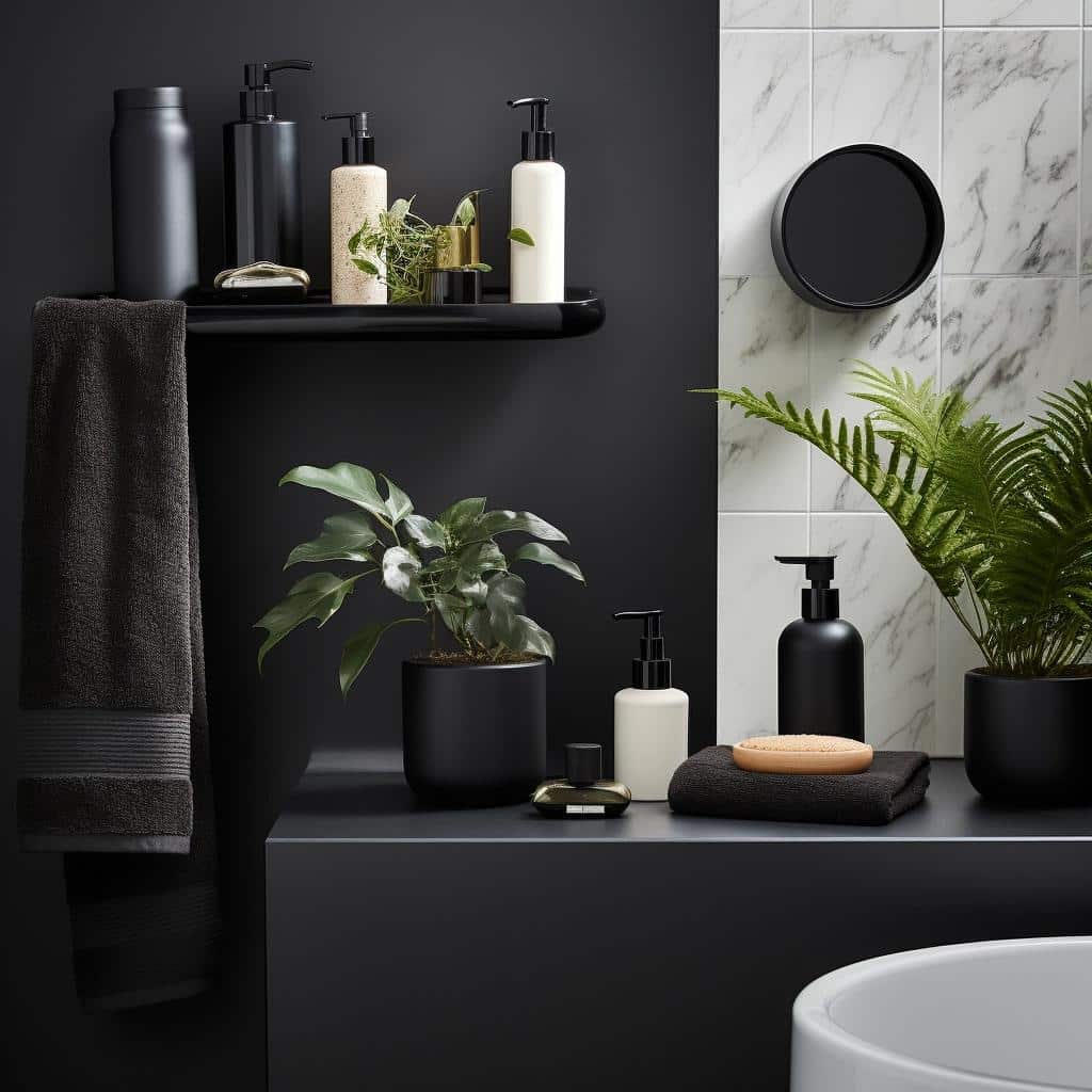 Unlock the Secret to a Chic Space with Matte Black Bathroom Accessories. 2 Unlock the Secret to a Chic Space with Matte Black Bathroom Accessories.