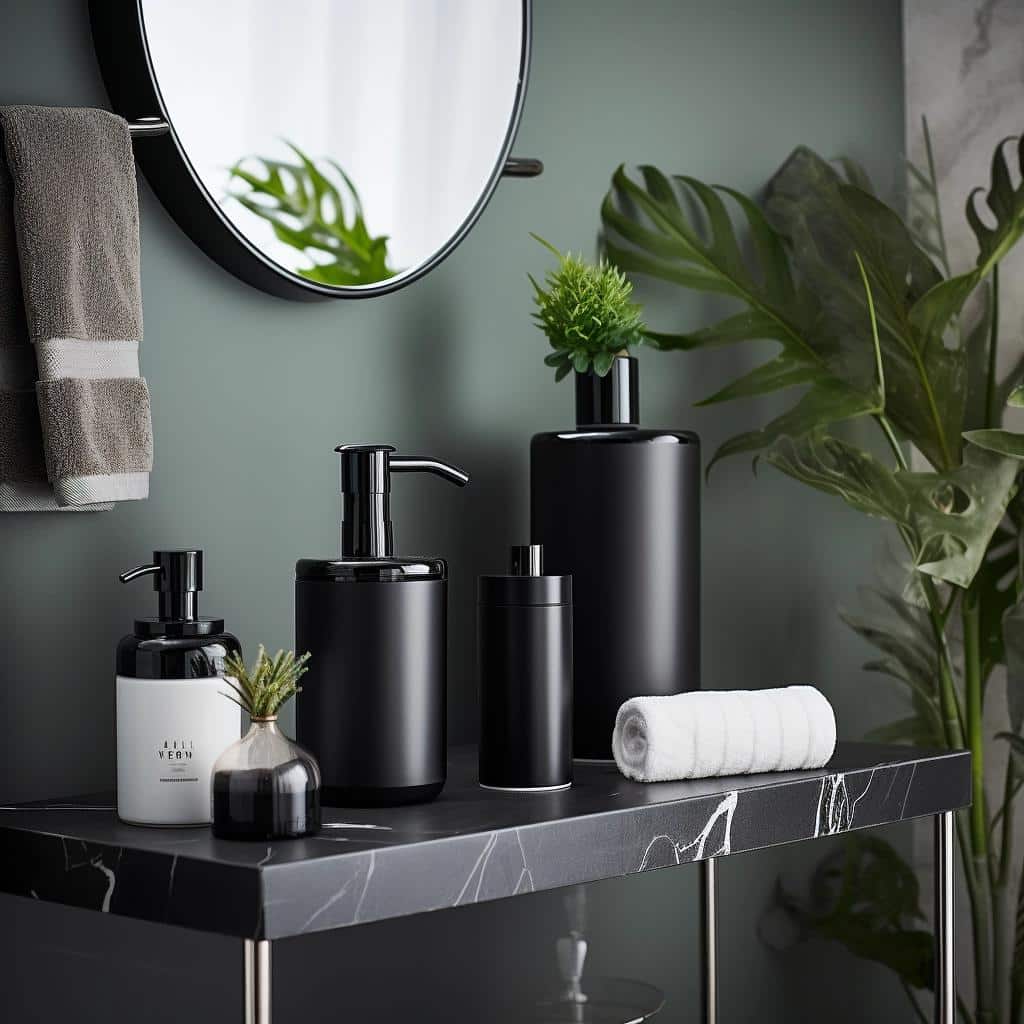 Unlock the Secret to a Chic Space with Matte Black Bathroom Accessories. 3 Unlock the Secret to a Chic Space with Matte Black Bathroom Accessories.
