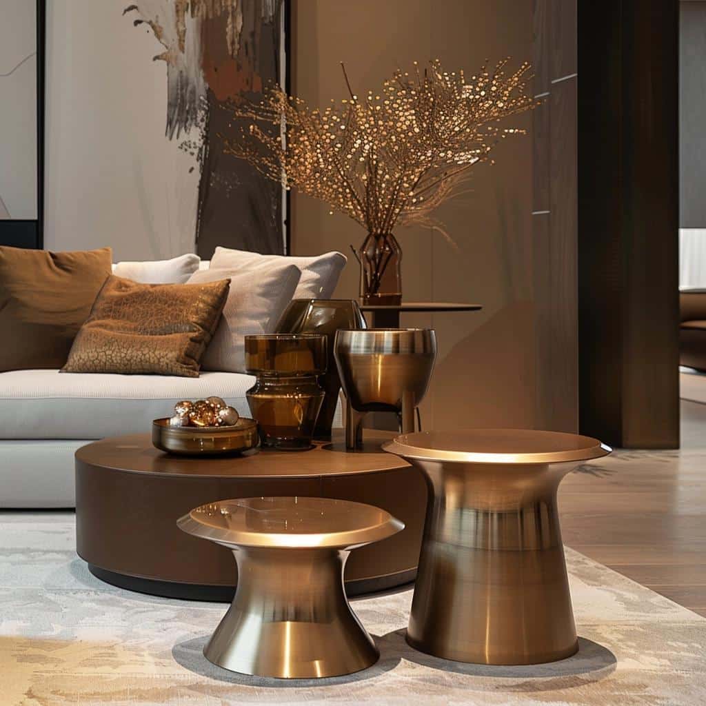 Unexpected Elegance: How Metal Side Tables Can Transform Your Living Room. 2 Unexpected Elegance: How Metal Side Tables Can Transform Your Living Room.