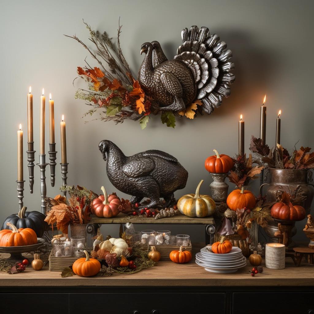 Unlock Your Home's Charm with Enchanting Metal Turkey Decor. 1 Unlock Your Home's Charm with Enchanting Metal Turkey Decor.