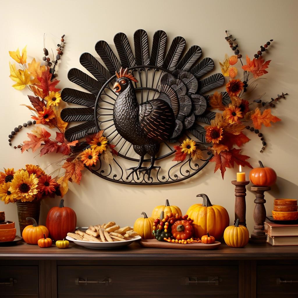 Unlock Your Home's Charm with Enchanting Metal Turkey Decor. 4 Unlock Your Home's Charm with Enchanting Metal Turkey Decor.