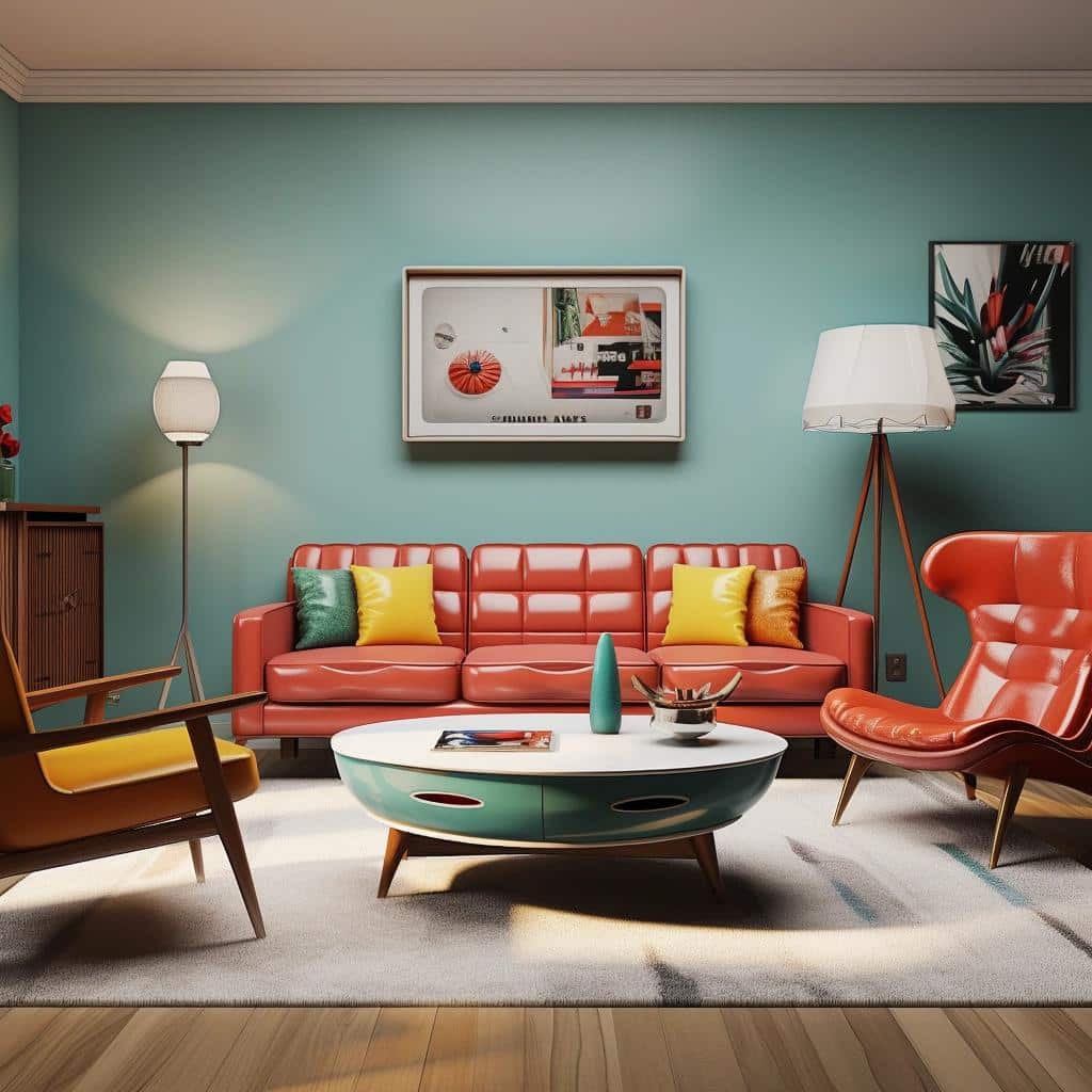 Unlock the Charm: Elevate Your Home with a Mid-Century Modern Living ...