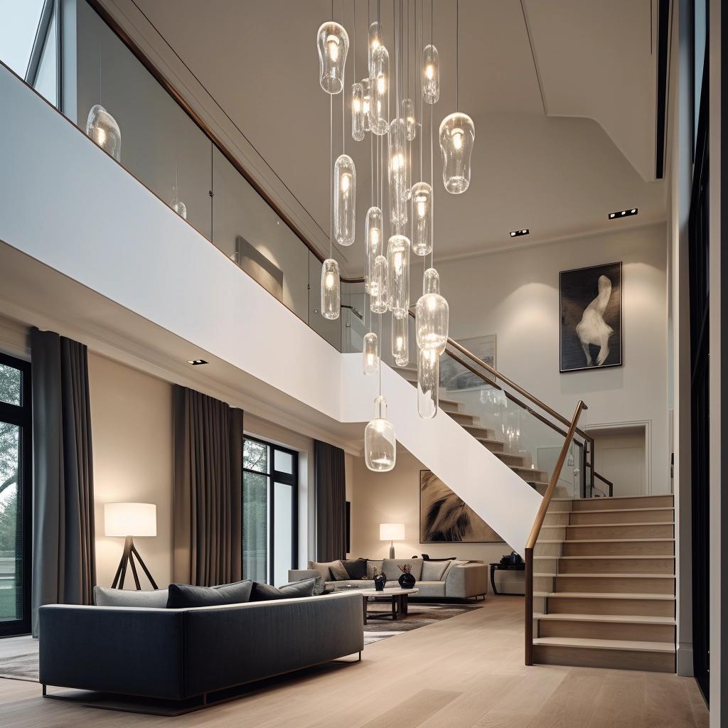 Elevate Your Space: Discover the Perfect Modern Chandelier for High Ceilings. 1 Elevate Your Space: Discover the Perfect Modern Chandelier for High Ceilings.