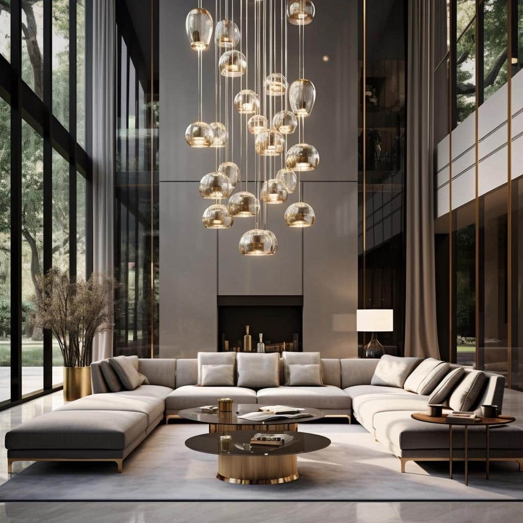 Elevate Your Space: Discover the Perfect Modern Chandelier for High Ceilings. 2 Elevate Your Space: Discover the Perfect Modern Chandelier for High Ceilings.