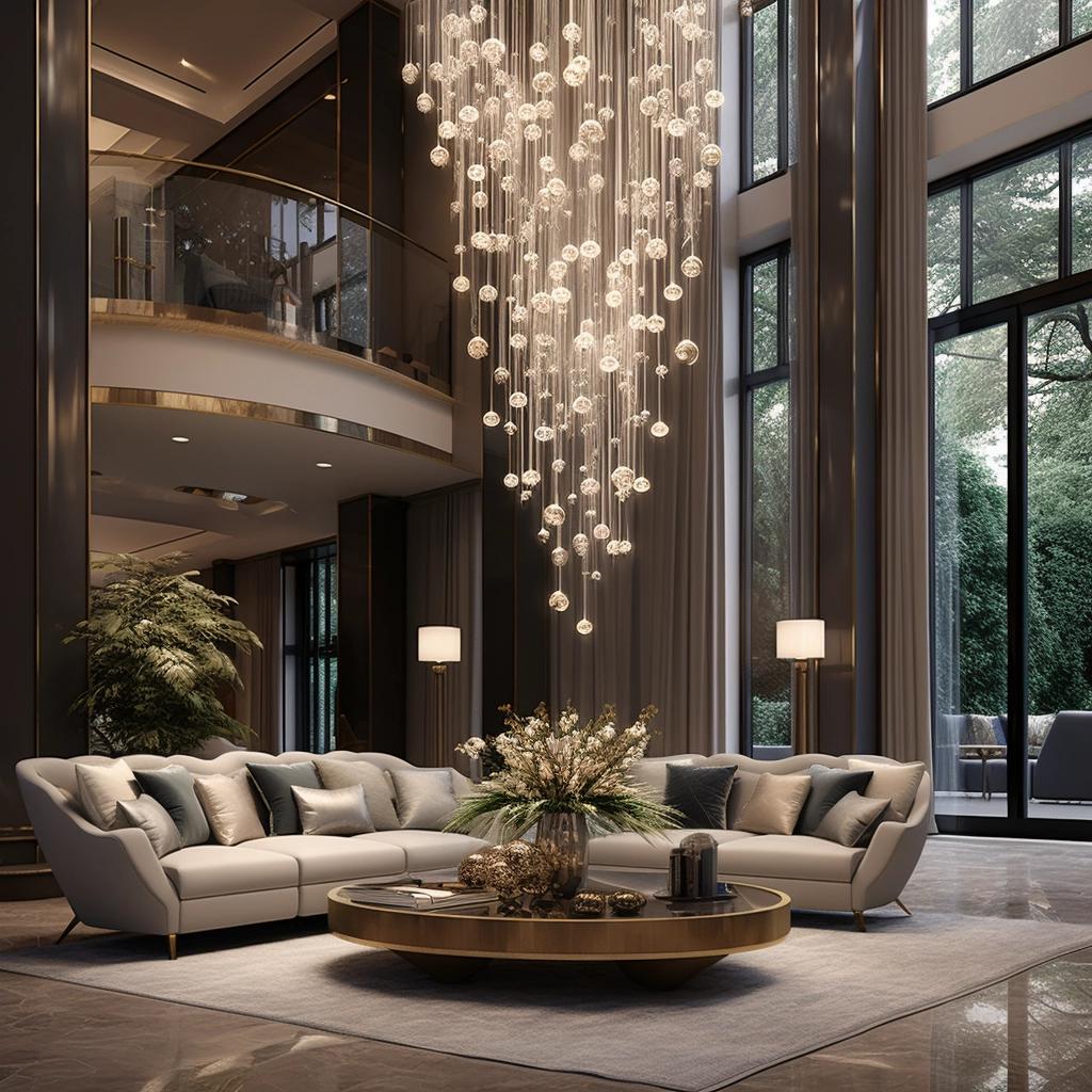 Elevate Your Space: Discover the Perfect Modern Chandelier for High Ceilings. 3 Elevate Your Space: Discover the Perfect Modern Chandelier for High Ceilings.