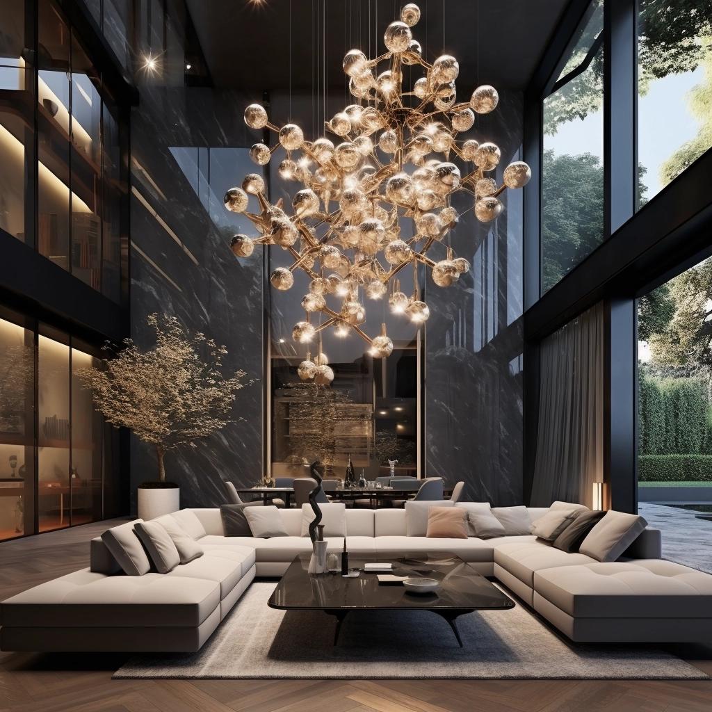 Elevate Your Space: Discover the Perfect Modern Chandelier for High Ceilings. 4 Elevate Your Space: Discover the Perfect Modern Chandelier for High Ceilings.