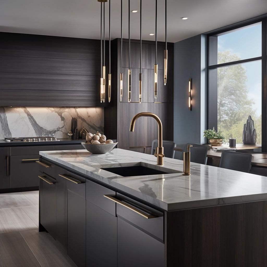 Unlock the Secret of Stylish Kitchens with a Moen Pulldown Faucet. 3 Unlock the Secret of Stylish Kitchens with a Moen Pulldown Faucet.
