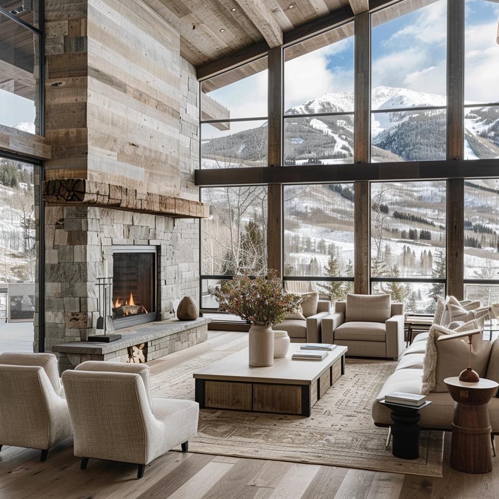 Unveiling the Charm of Mountain Modern Living Rooms: A Style Revelation. 3 Unveiling the Charm of Mountain Modern Living Rooms: A Style Revelation.