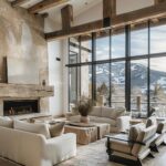 mountain modern living room
