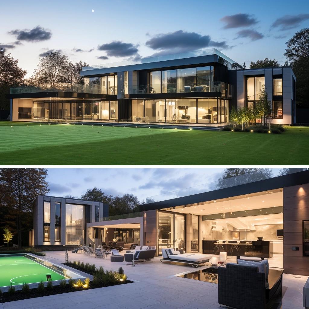 Top 7 Futuristic Home Features for the Modern Millionaire. 4 What £1,250,000 buys you in South London (gym, indoor football, secret room, tesla battery & more!)