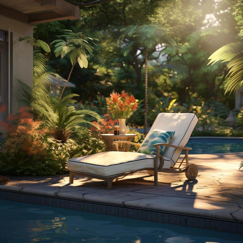 Unwind by the Pool: Discover the Ultimate Lounge Chair for Your Oasis.