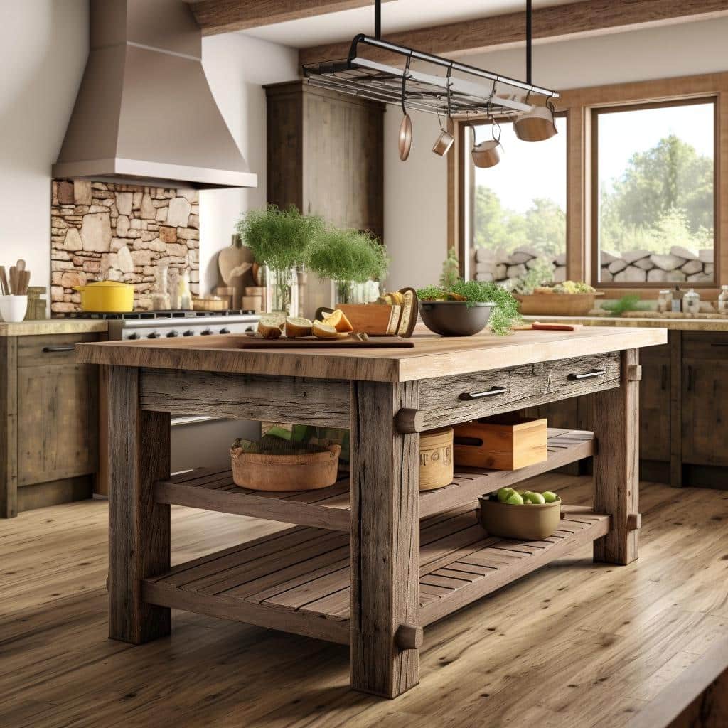 Unlock Cozy Charm: Discover Rustic Kitchen Islands for Your Home. 4 Unlock Cozy Charm: Discover Rustic Kitchen Islands for Your Home.