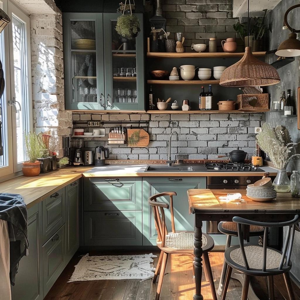 Discover the Charm of Small American Kitchens: Maximize Your Space. 2 Discover the Charm of Small American Kitchens: Maximize Your Space.