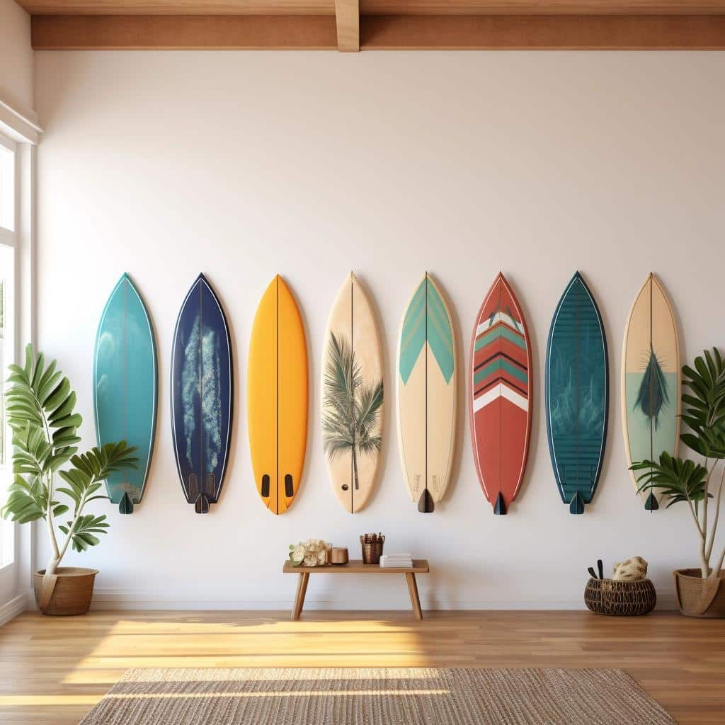 Surf Board Wall Decor