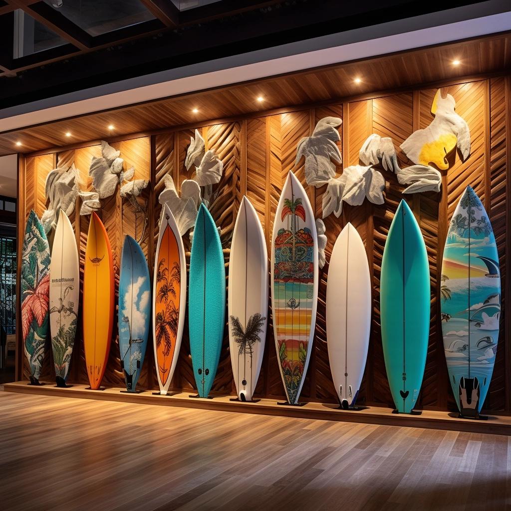 Unlock Your Inner Surfer with Chic Surfboard Wall Decor Ideas. 3 Unlock Your Inner Surfer with Chic Surfboard Wall Decor Ideas.