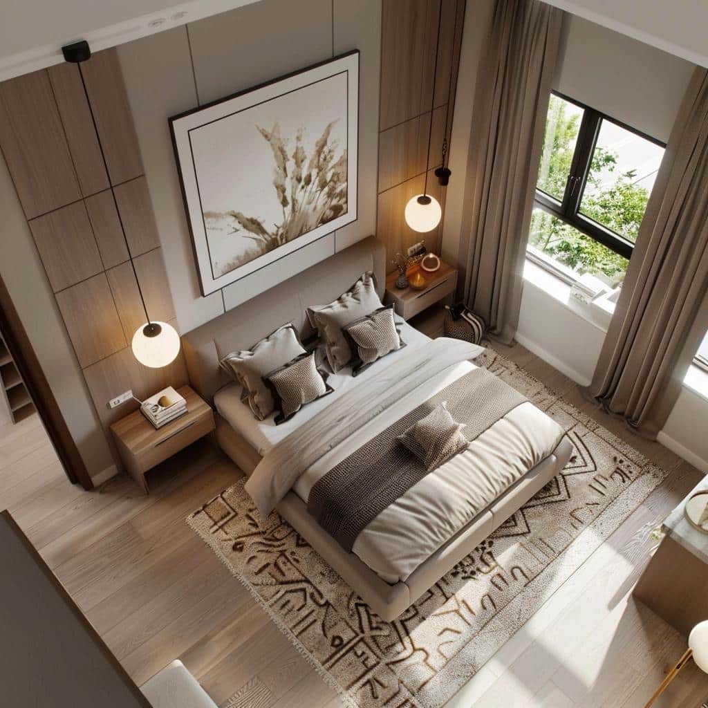 Top 10 Bedroom Layout Ideas for a Restful and Stylish Sanctuary. 2 Top 10 Bedroom Layout Ideas for a Restful and Stylish Sanctuary.