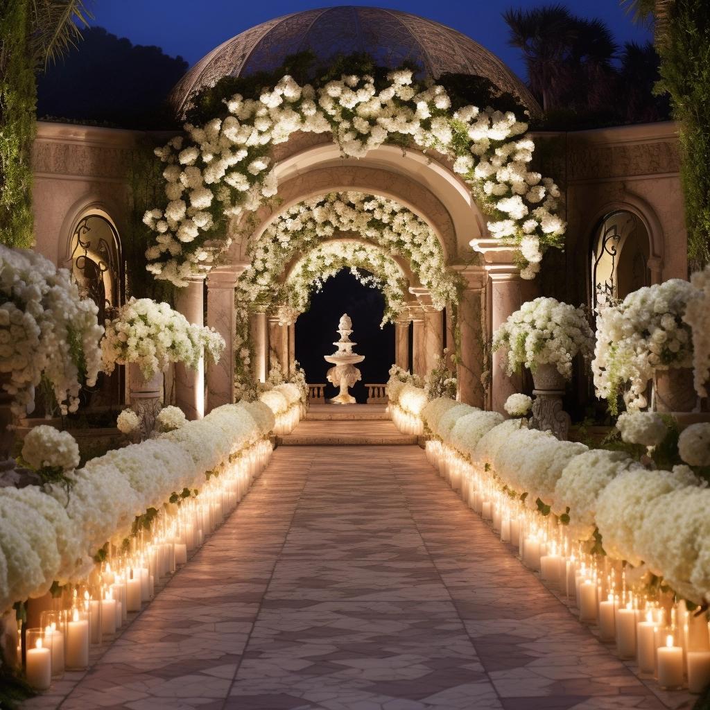 Top 10 Lavish Celebrity Wedding Venues That Will Leave You in Awe. 1 Top 10 Lavish Celebrity Wedding Venues That Will Leave You in Awe.