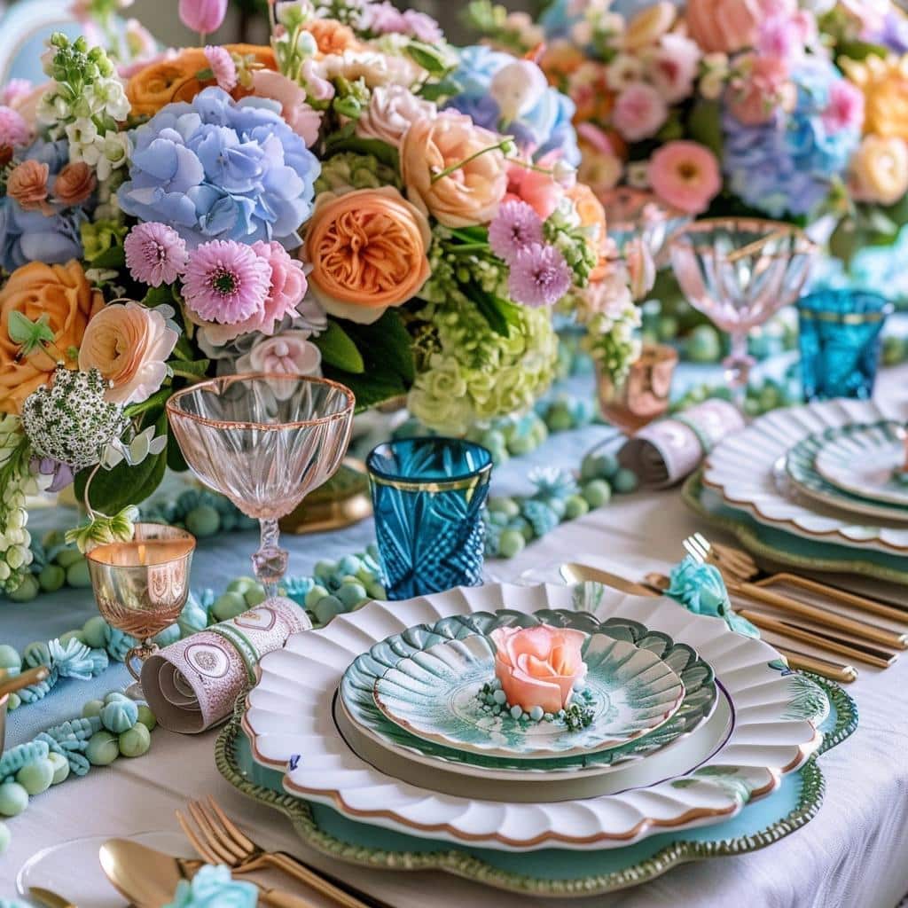 Top 7 Captivating Spring Tablescapes for Joyful Entertaining. 3 Top 7 Captivating Spring Tablescapes for Joyful Entertaining.