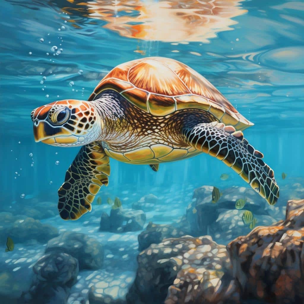 Unlock the Ocean's Serenity: Explore the Charm of Turtle Wall Decor.