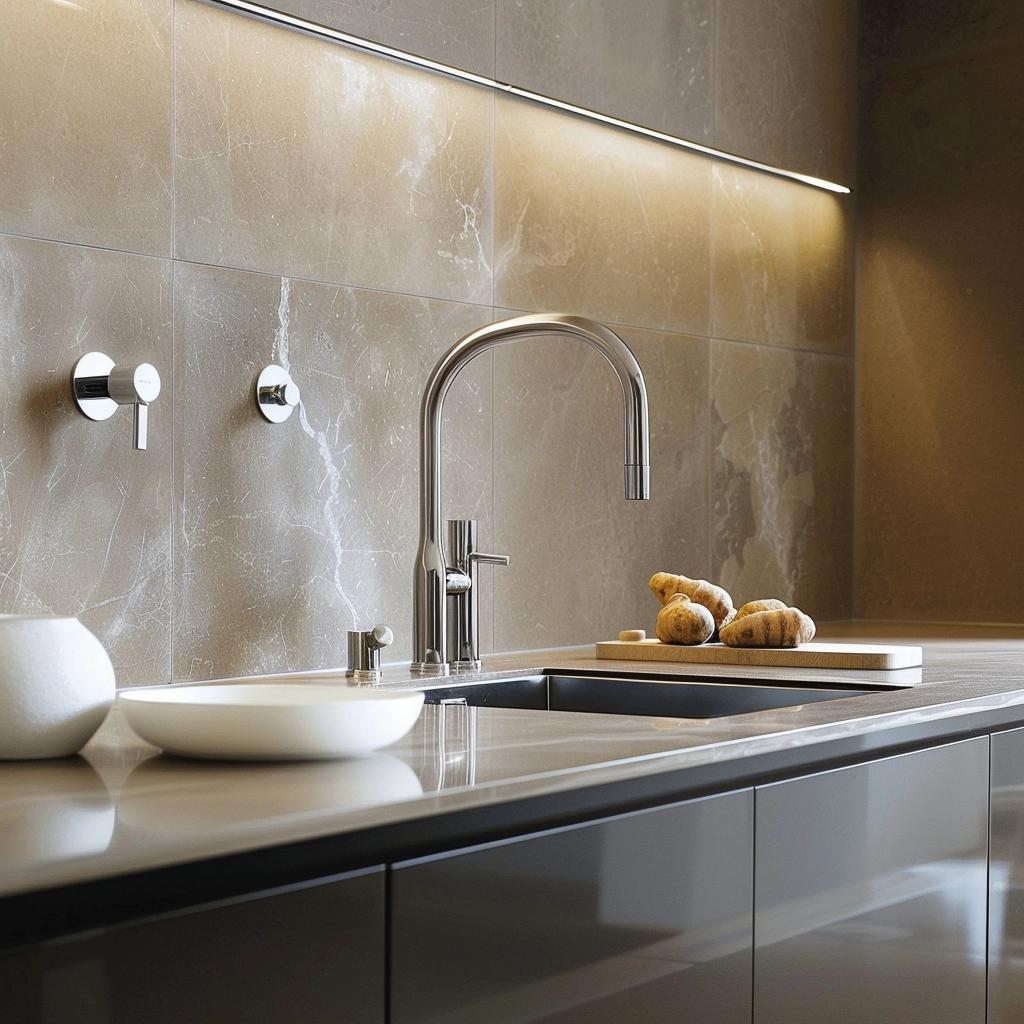 Wall Mounted Kitchen Faucets: Unlock Your Counter Space and Style. 2 Wall Mounted Kitchen Faucets: Unlock Your Counter Space and Style.