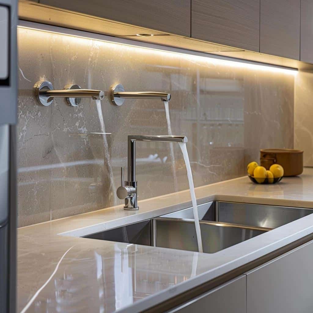 Wall Mounted Kitchen Faucets: Unlock Your Counter Space and Style. 3 Wall Mounted Kitchen Faucets: Unlock Your Counter Space and Style.