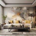 Transform Your Space: Unveil the Magic of Modern Living Room Wallpapers. wallpaper living room modern